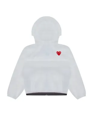 Comme Des Garçons Play Kids ハートジップジャケット - サムネイル2