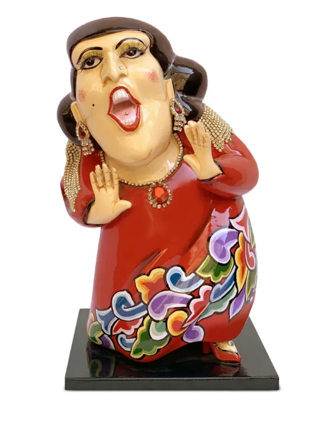 Toms Drag Toms Drag opera singer embellished home decor - Redの商品画像