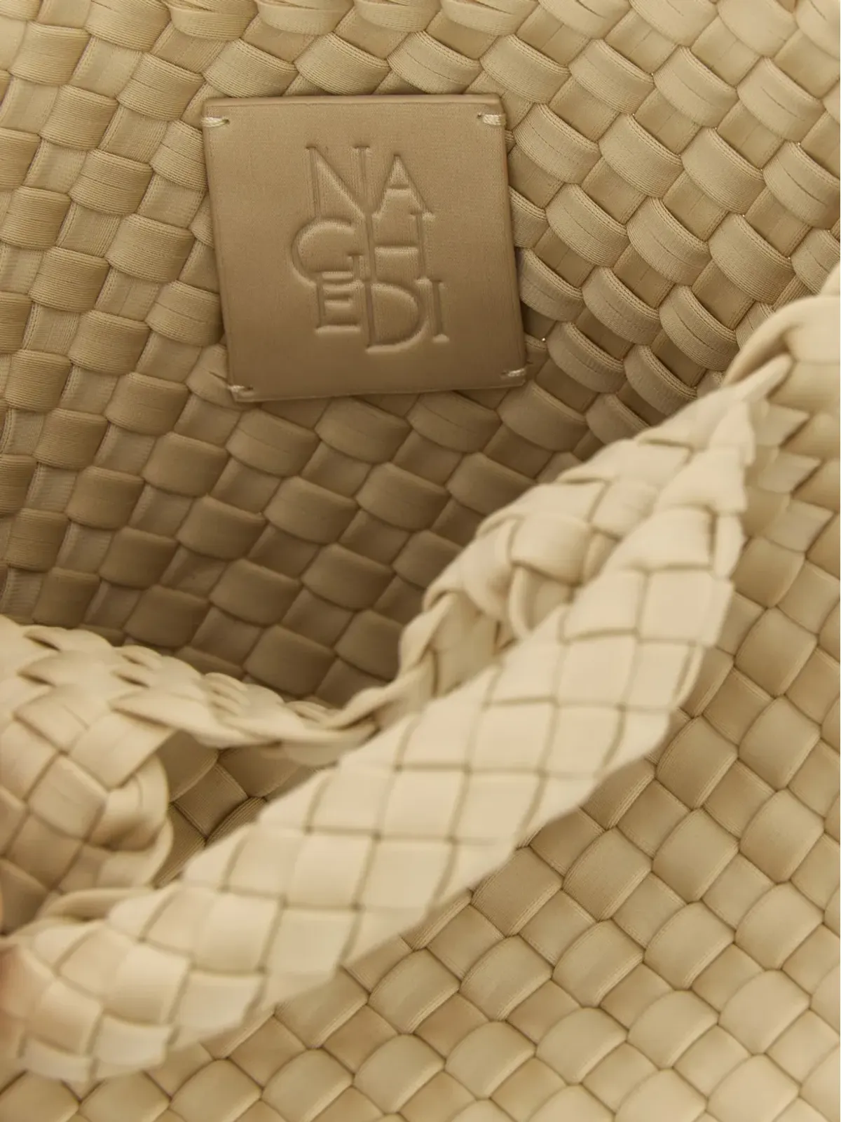 NAGHEDI St. Barths ウーブン トートバッグ - 画像3