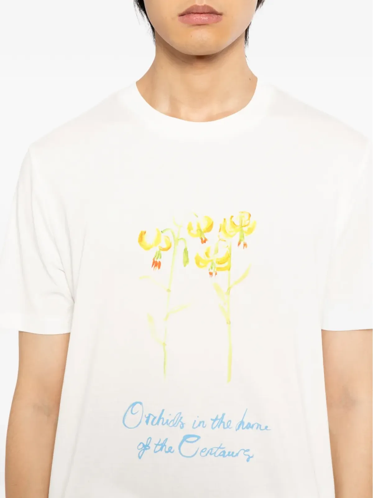 CHATEAU ORLANDO グラフィックプリント コットン Tシャツ - 画像5