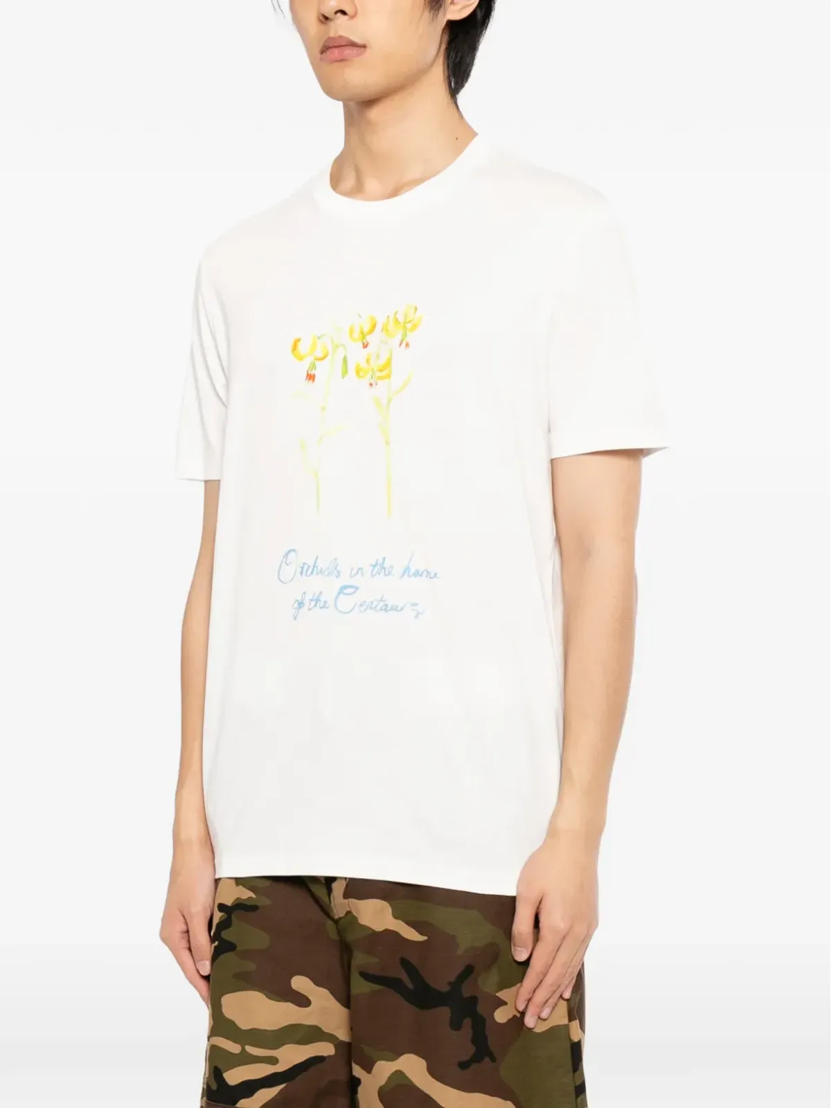 CHATEAU ORLANDO グラフィックプリント コットン Tシャツ - 画像3