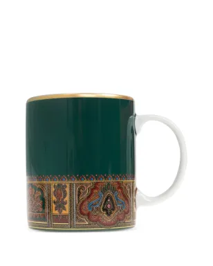 ETRO HOME ペイズリートリム マグ - グリーン - サムネイル1