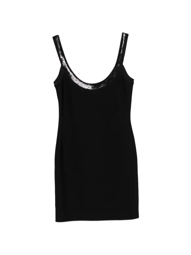 Herve Leger Hervé Léger The Cove シークインストラップドレスの商品画像