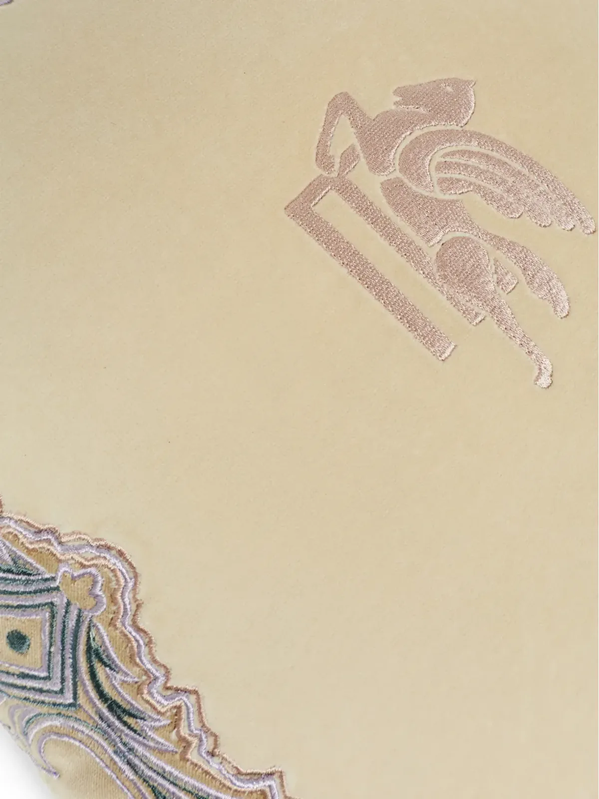 ETRO HOME ロゴ刺繍クッション - 画像3