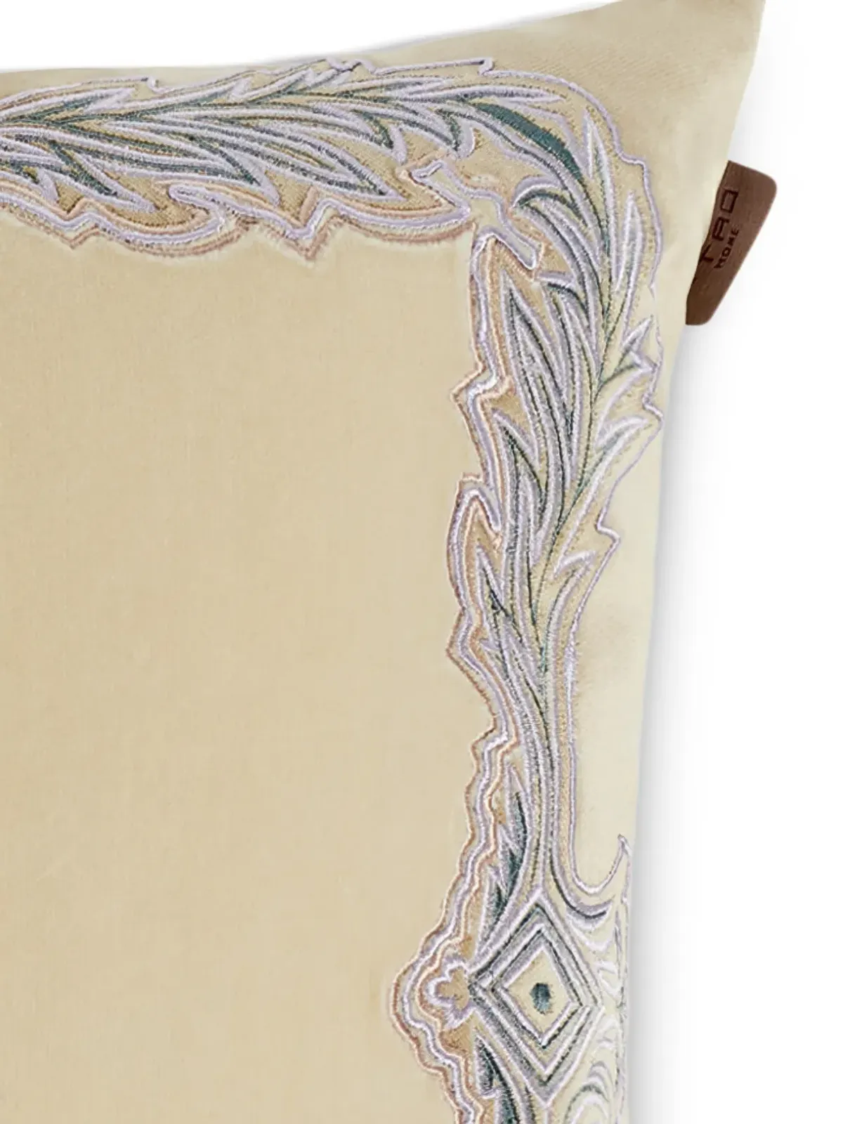 ETRO HOME ロゴ刺繍クッション - 画像4