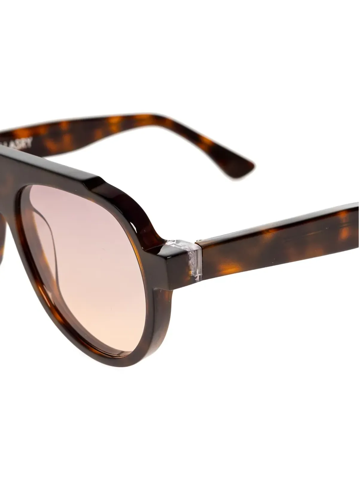 Thierry Lasry ブロウラインフレーム サングラス - 画像2