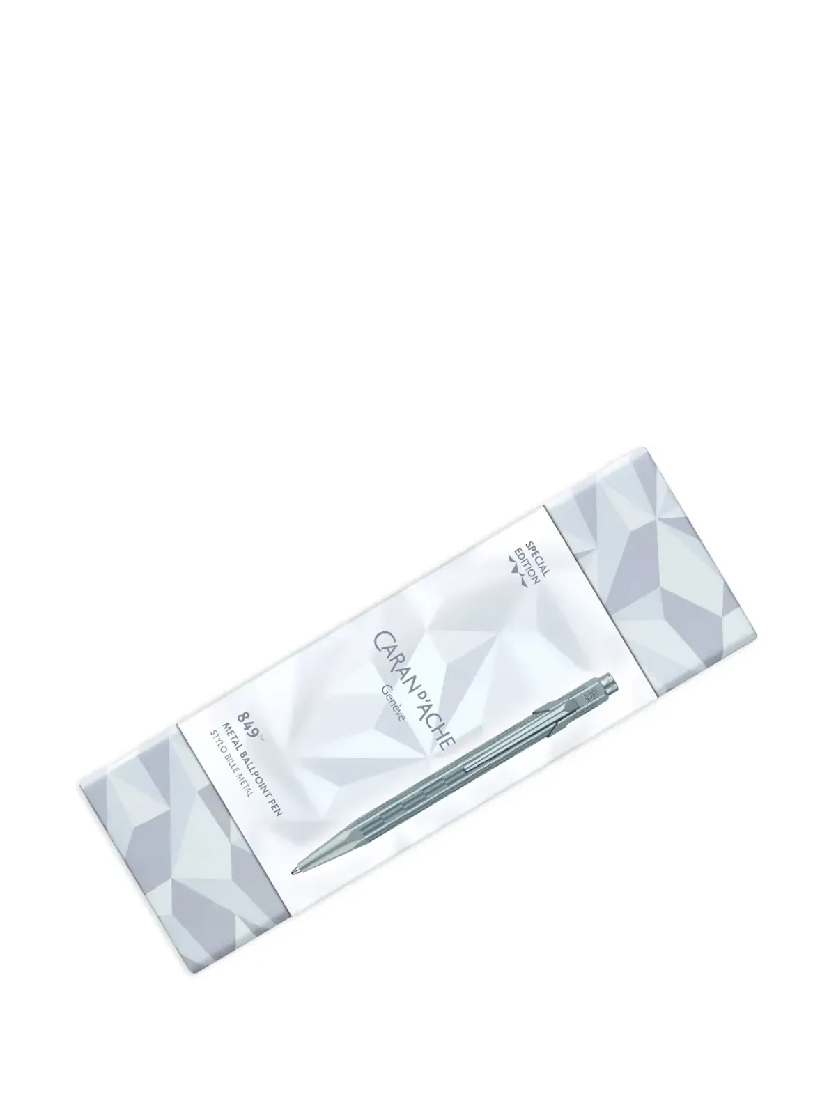 Caran d'Ache 849 Alpine ballpoint pen - Silver - 画像2