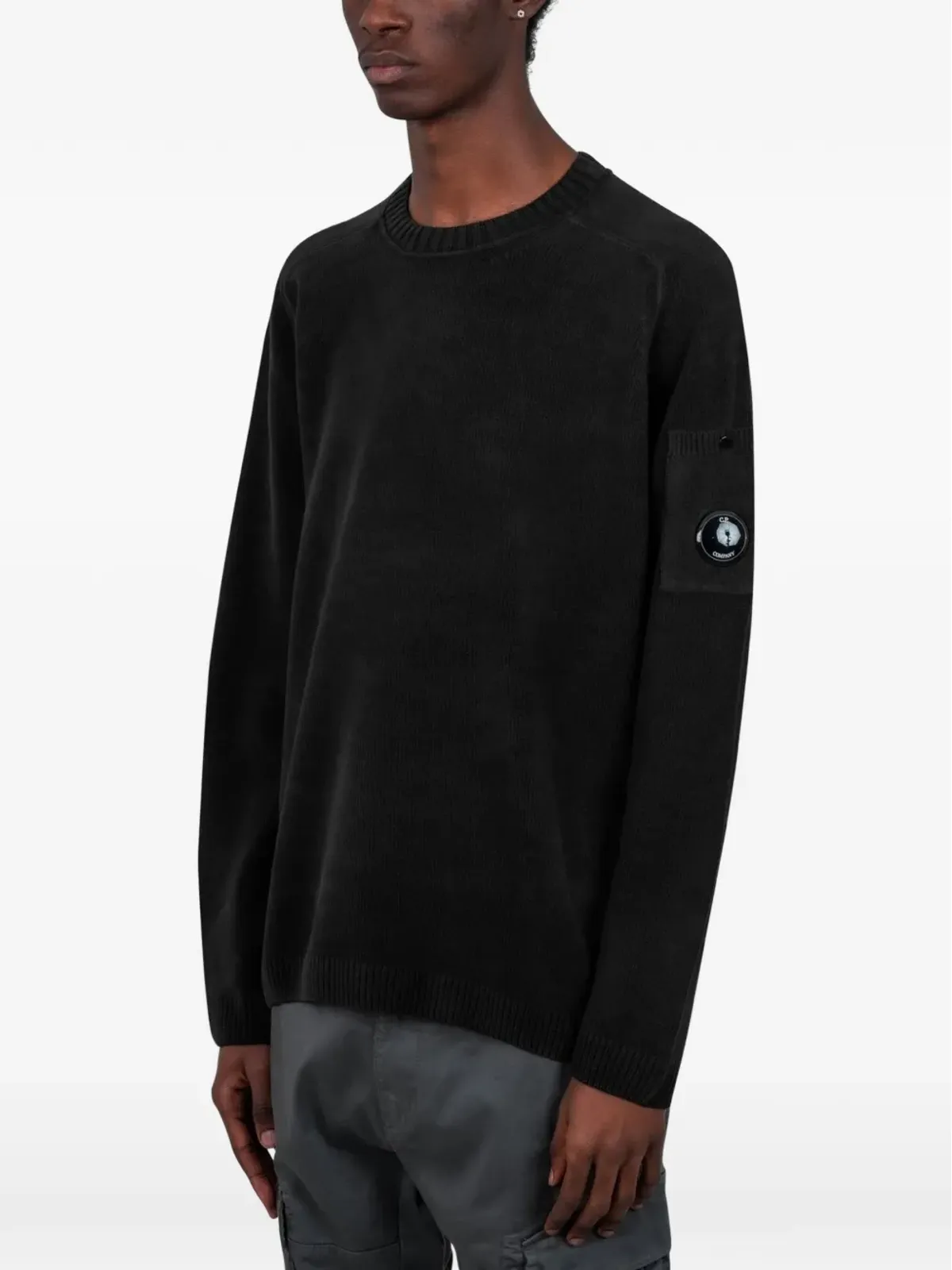 C.P. Company クルーネック ロゴパッチ スウェットシャツ - 画像2