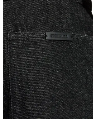 FEAR OF GOD ESSENTIALS ワークロゴジーンズ ブラック - サムネイル5