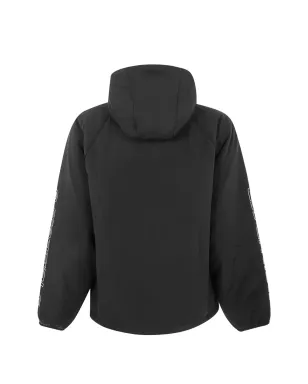 FEAR OF GOD ESSENTIALS フード付きハーフジップジャケット ブラック - サムネイル2