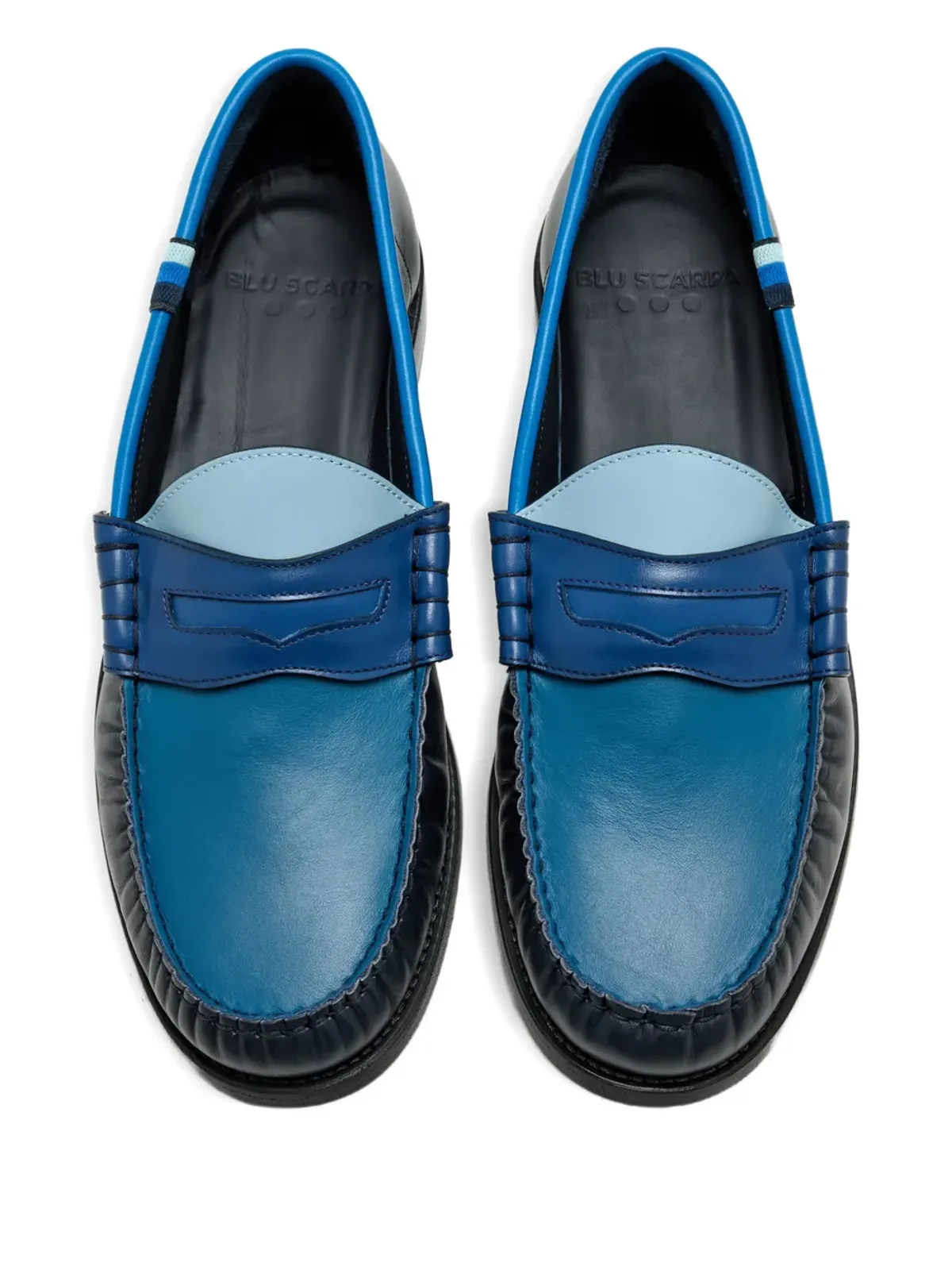 Blu Scarpa ペニー・ストラップ ローファー - 画像3