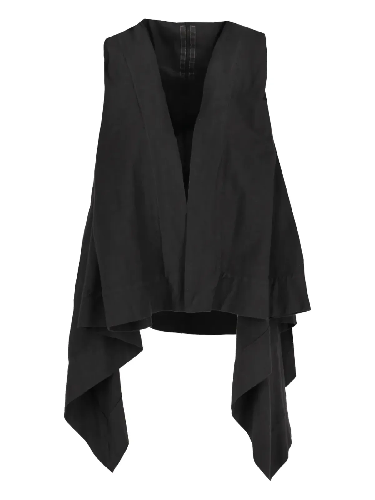 Rick Owens Vintage ノースリーブ アシンメトリック カーディガン - 画像1