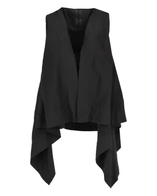Rick Owens Vintage ノースリーブ アシンメトリック カーディガン - サムネイル1