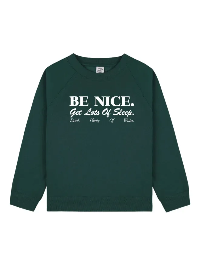 SPORTY & RICH KIDS SPORTY & RICH KIDS グラフィックプリント クルーネック スウェット - グリーンの商品画像