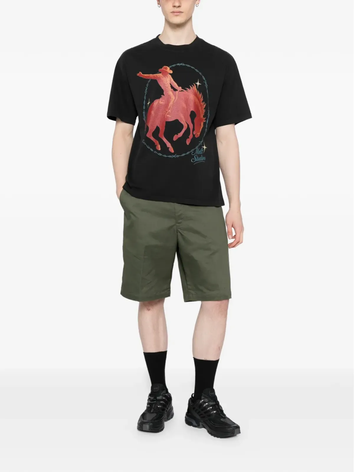 Melt 馬柄Tシャツ - 画像2