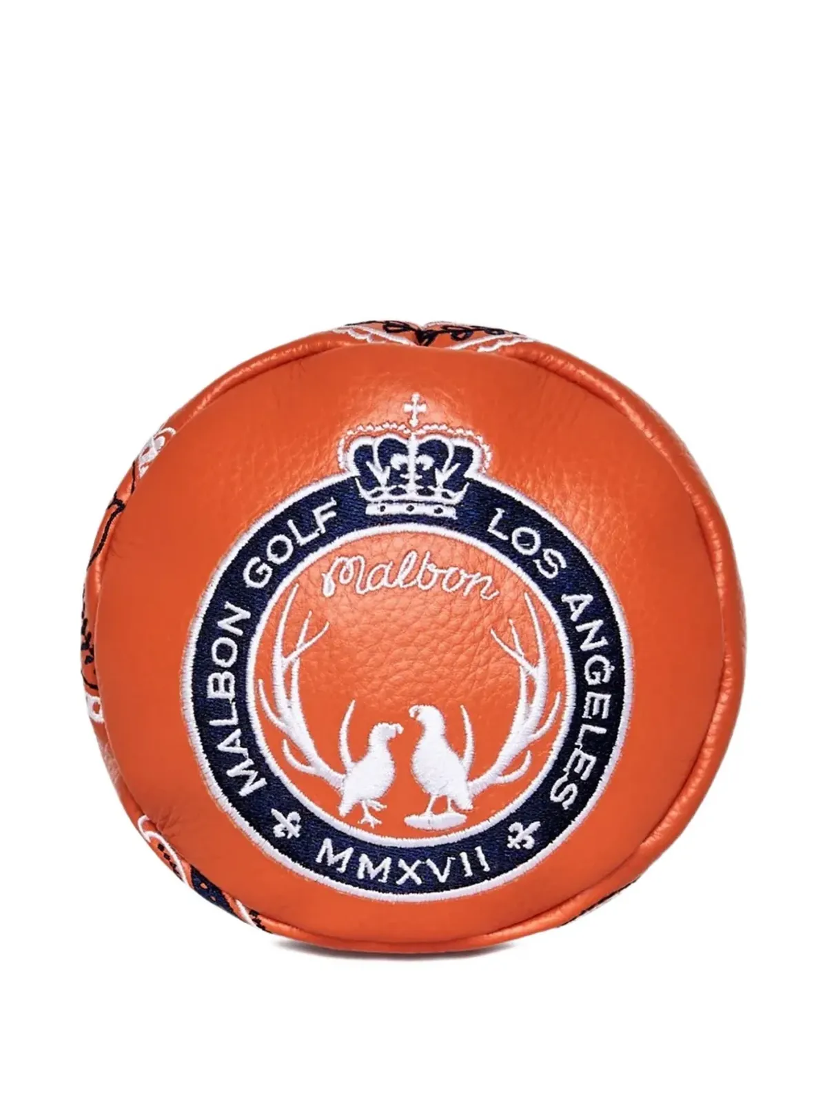 Malbon Golf ペイズリーパターン ドライバーカバー - 画像3