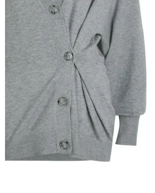 Good American V-neck カーディガン - グレー - サムネイル2