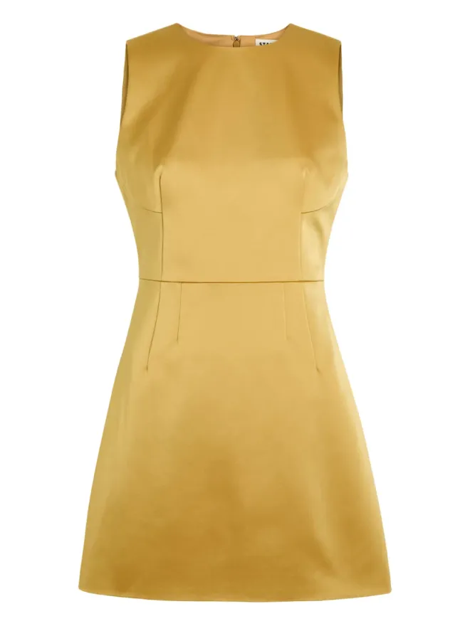 STAUD STAUD パネル切替ノースリーブドレス イエローの商品画像