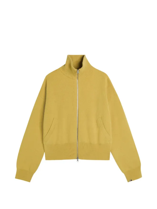 extreme cashmere extreme cashmere ジップ付きカーディガン イエローの商品画像