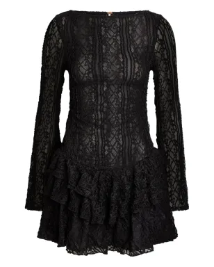 Free People フリルレースのミニドレス - サムネイル1