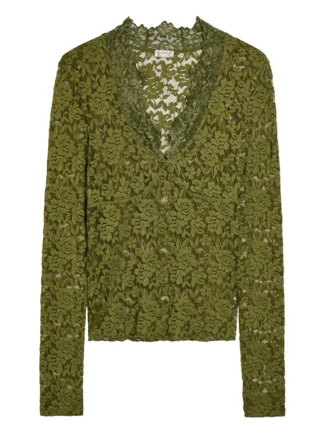 Free People Free People All Day 花柄レーストップスの商品画像