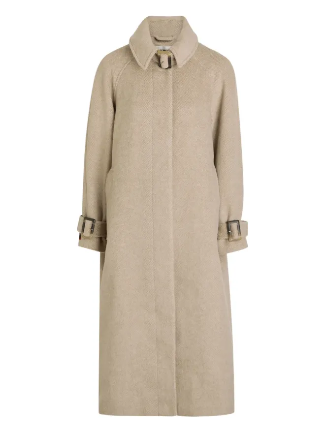 Damson Madder DAMSON MADDER ジュード ヘリンボーン コートの商品画像