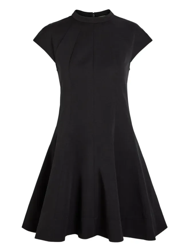 STAUD STAUD モックネックAラインドレス - ブラックの商品画像