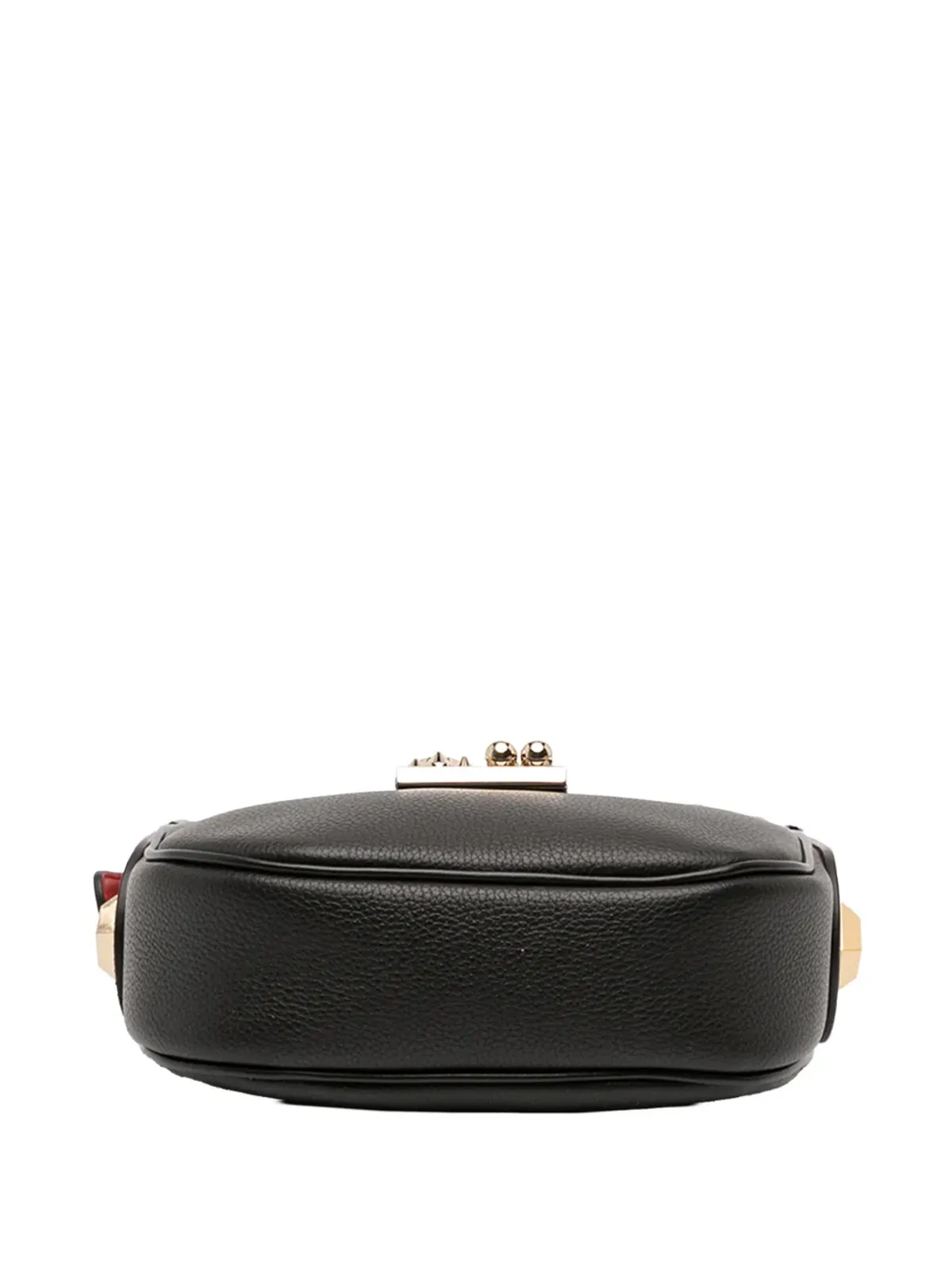 Christian Louboutin Pre-Owned ミニレザー カラスキー クロスボディバッグ - 画像4