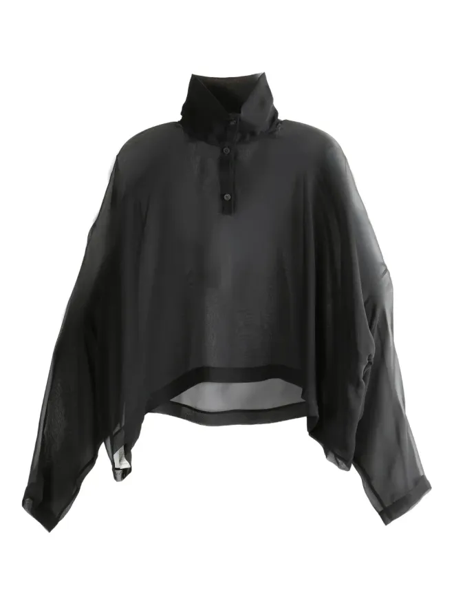 Rick Owens Rick Owens ジャンボタバード風シアーブラウスの商品画像