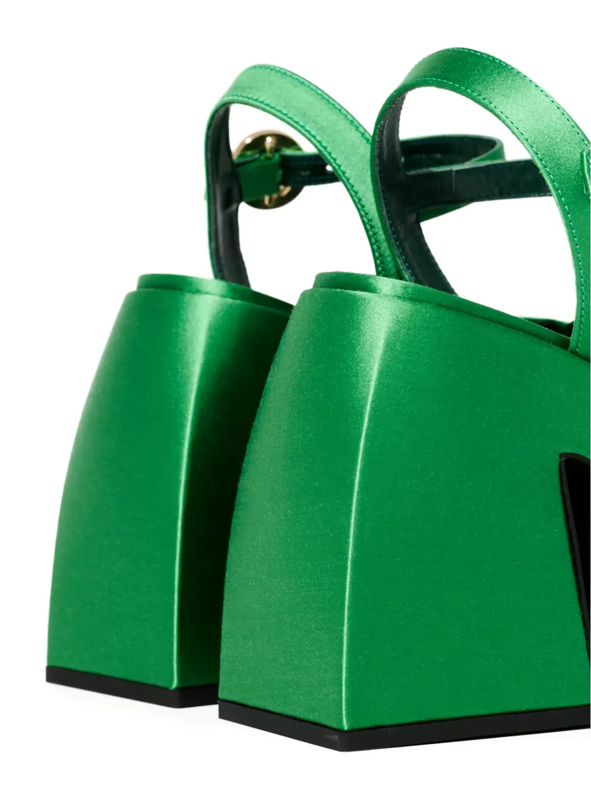 Nodaleto Bulla Joni buckle-strap heeled sandals - Green - 画像4