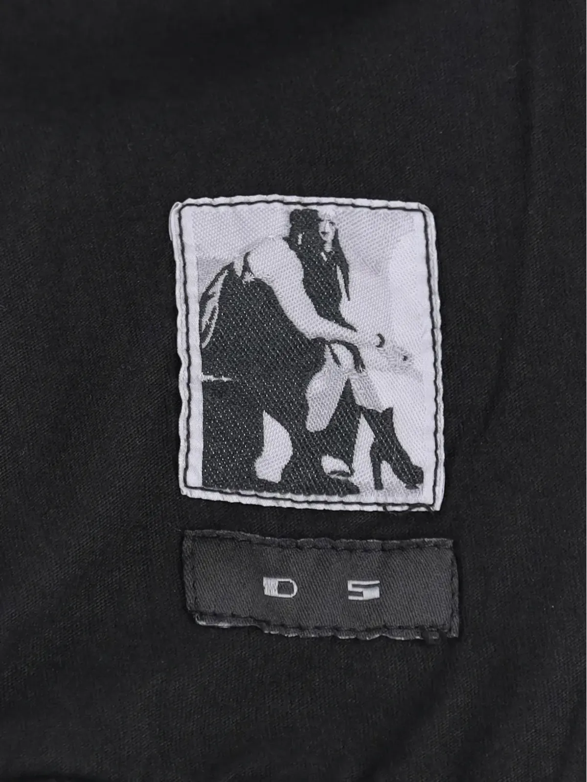 Rick Owens Vintage caped V-neck jumpsuit - Black - 画像4