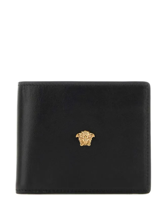 VERSACE Versace ラ・メドゥーサ レザー ウォレット - ブラックの商品画像