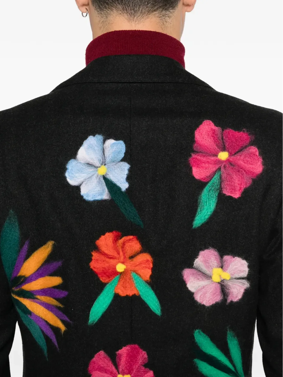 A.N.G.E.L.O. Vintage Upcycling アップサイクルウールブレザー - 画像5