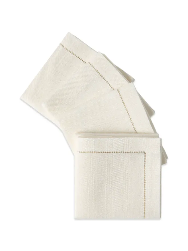 Brunello Cucinelli Brunello Cucinelli ストライプ柄ナプキンの商品画像