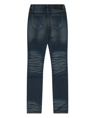 RTA Bryant distressed skinny jeans - Blue - サムネイル2
