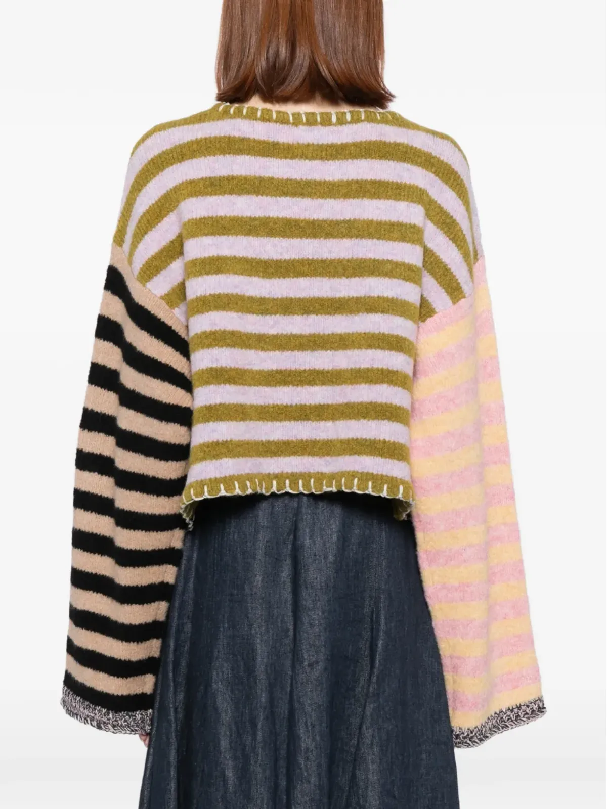 YANYAN KNITS ファジーホースジャンパー - 画像4
