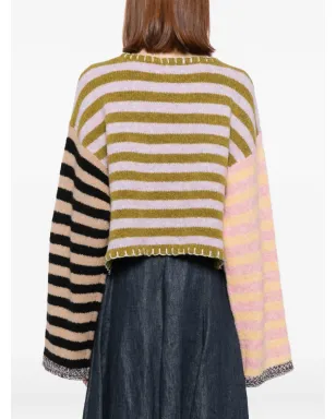 YANYAN KNITS ファジーホースジャンパー - サムネイル4