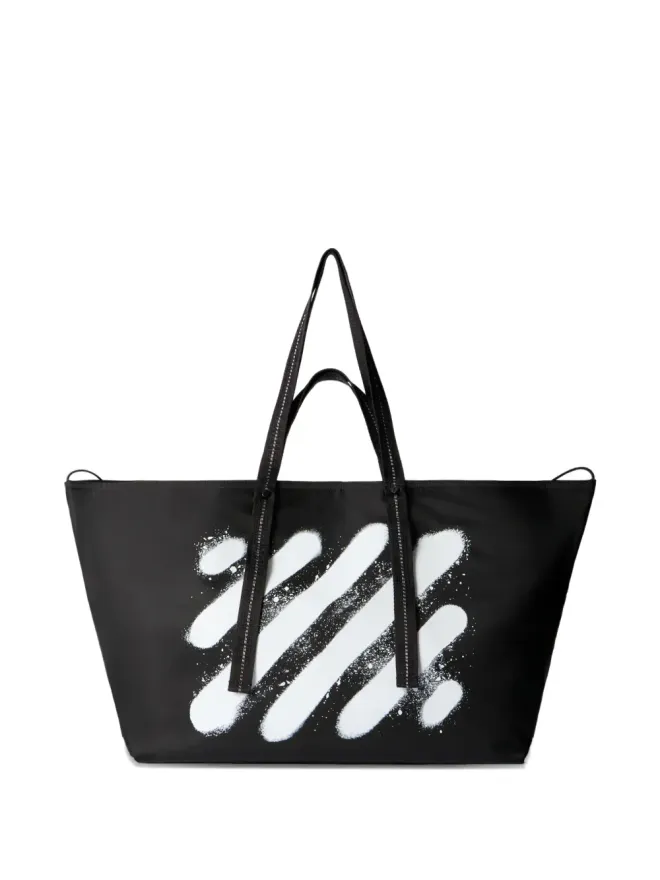 OFF-WHITE Off-White ダイアゴナル・スプレー・デイ トートバッグの商品画像