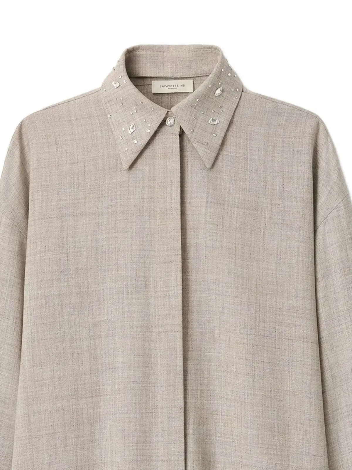 Lafayette 148 クリスタルカラーシャツ - 画像2