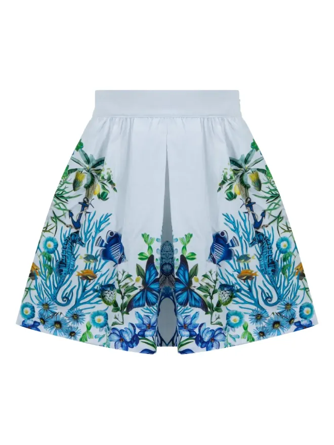 Lapin House Lapin House 海の生き物プリントスカートの商品画像