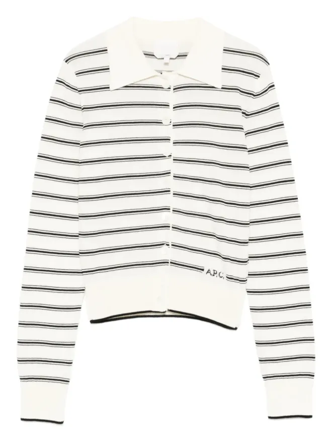 A.P.C. A.P.C. ポロカラー カーディガンの商品画像