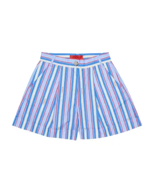 MAX&Co. Kids ロゴストライプショーツ - サムネイル1
