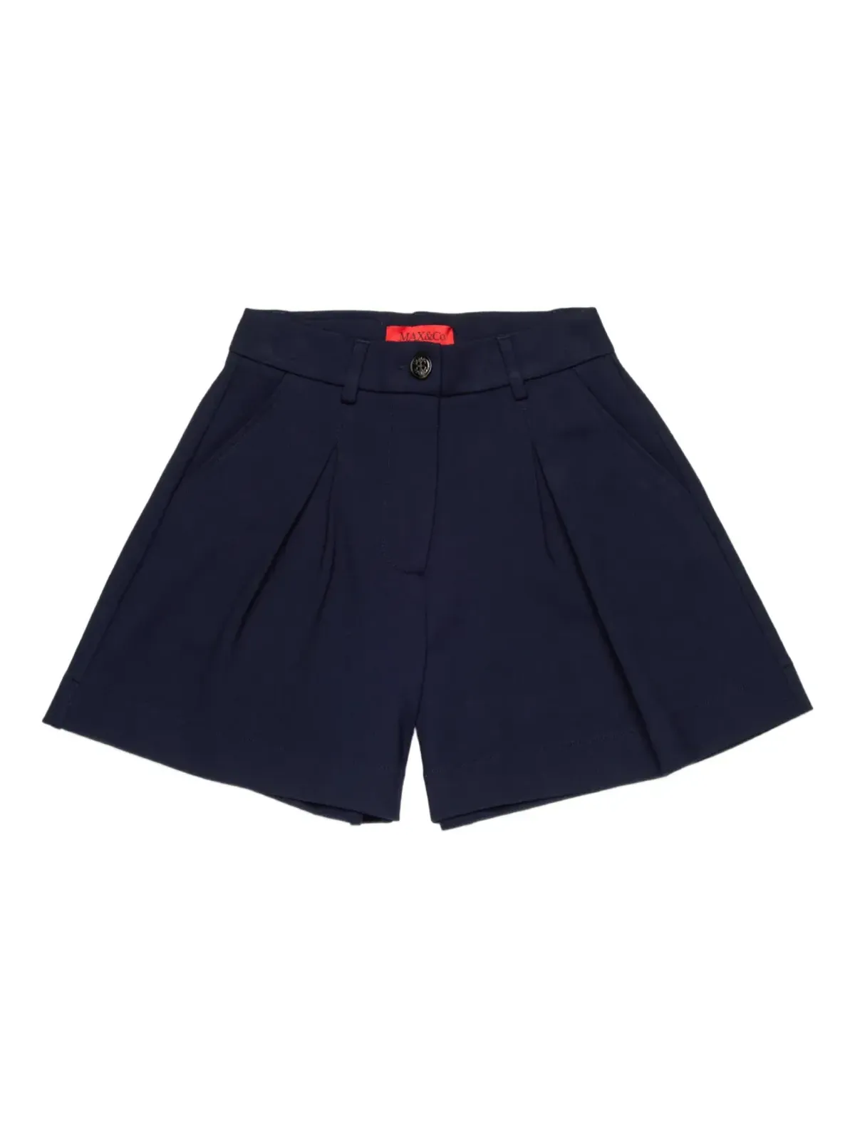 MAX&Co. Kids プリーツロゴショーツ - 画像1