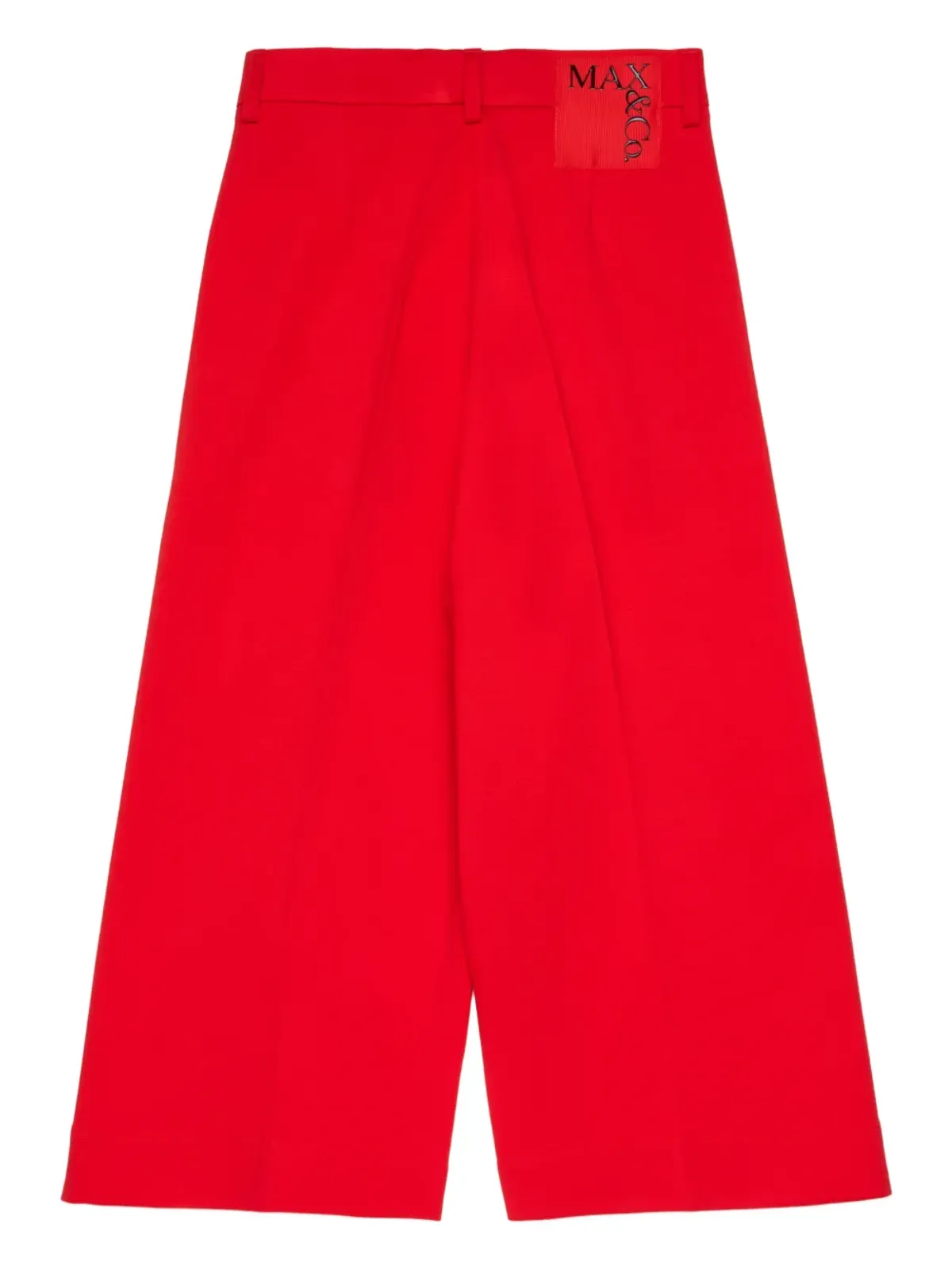 MAX&Co. Kids ロゴ入りワイドレッグパンツ - 画像2
