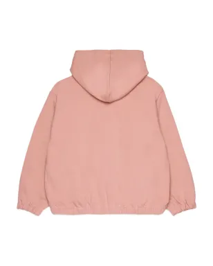 MAX&Co. Kids ジップアップ ロゴフードパーカー - ピンク - サムネイル2