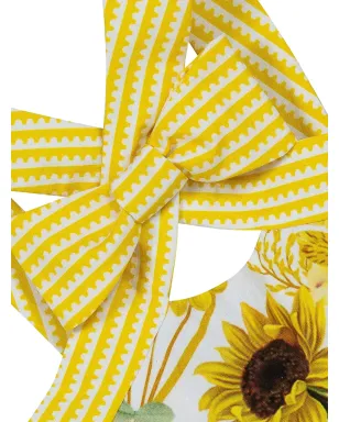 Lapin House x Mary Katrantzou リボンディテール花柄ドレス - サムネイル4