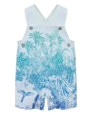 Lapin House x Mary Katrantzou トロピカルプリントのオーバーオール - サムネイル1