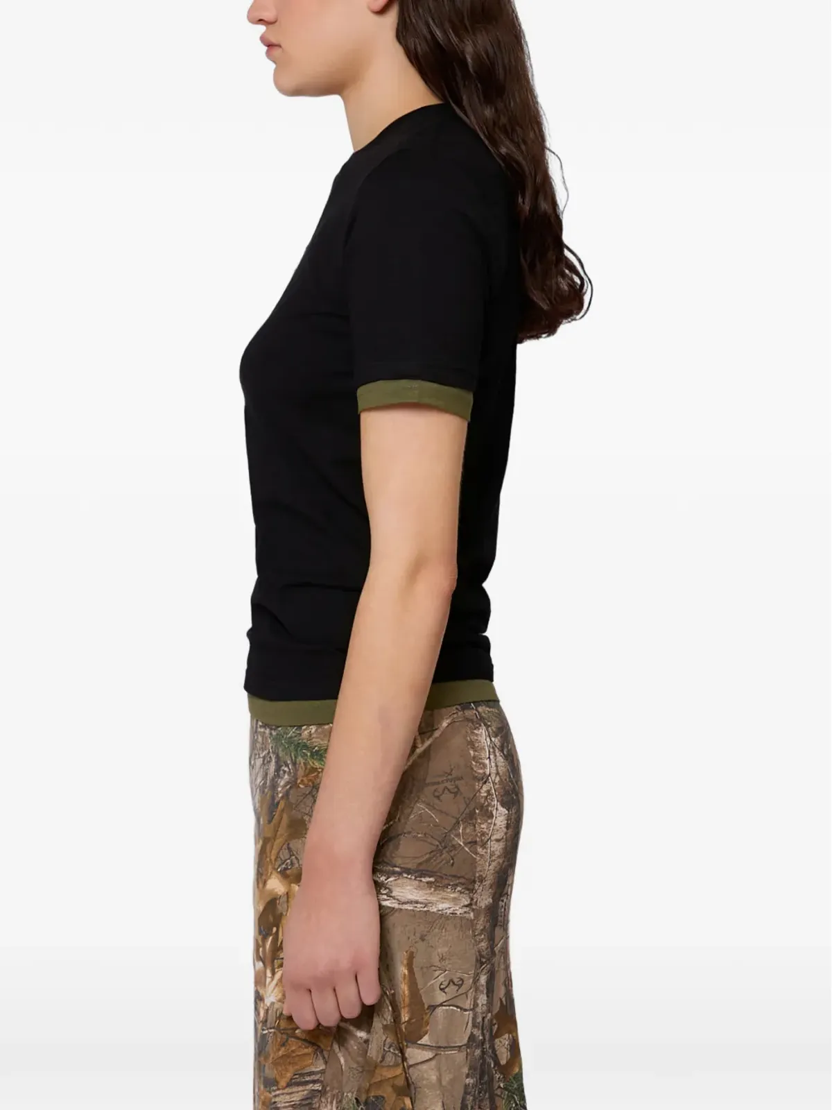 Gina Corrieri ロゴプリント レイヤードTシャツ - 画像2