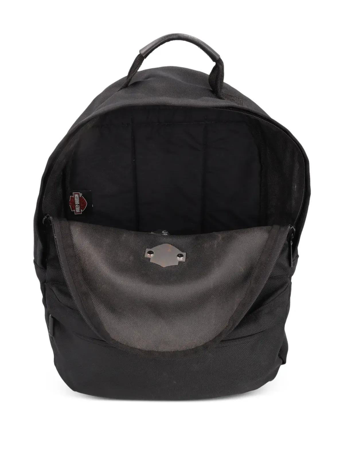 Harley Davidson Vintage zip backpack - Black - 画像4