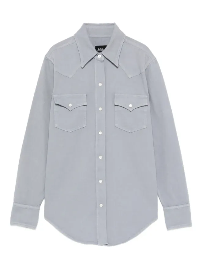 A.P.C. A.P.C. フラップポケットシャツの商品画像